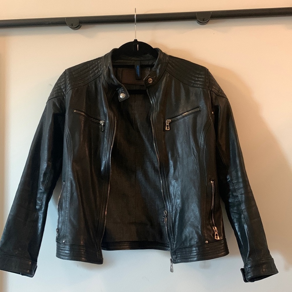 100% real leather Benheart jacket purchased in Italy.